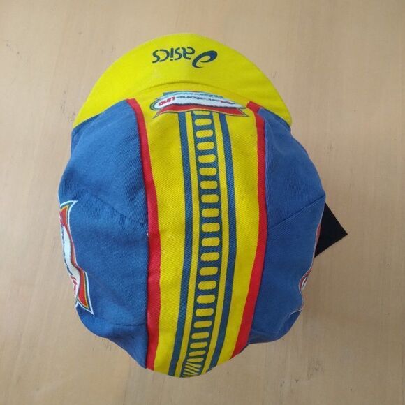 Asics Bianchi Mercatone Uno Albacom Cycling Hat Cap - Picture 5 of 8